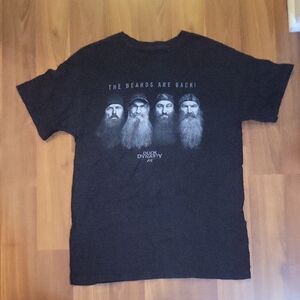 Duck Dynasty Black Graphic Tee for Men
